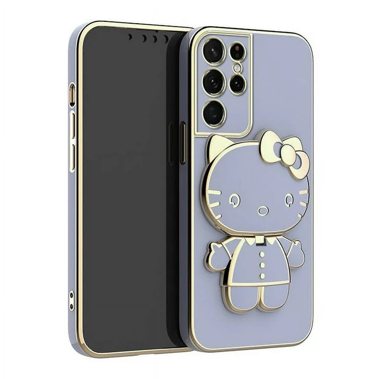 Mirror Kitty Stand Case
