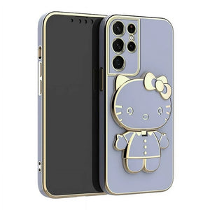 Mirror Kitty Stand Case