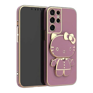 Mirror Kitty Stand Case