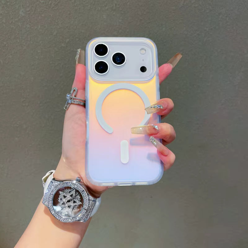 Laser Gradient Magnetic Phone Case