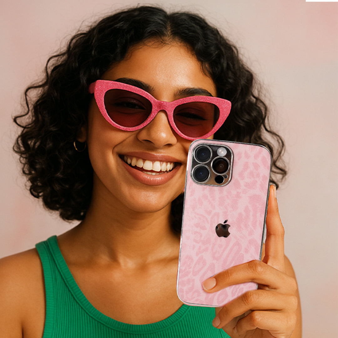 Luxe Leopard Glitter Case