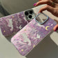 iPhone - Cute Moon Purple Case