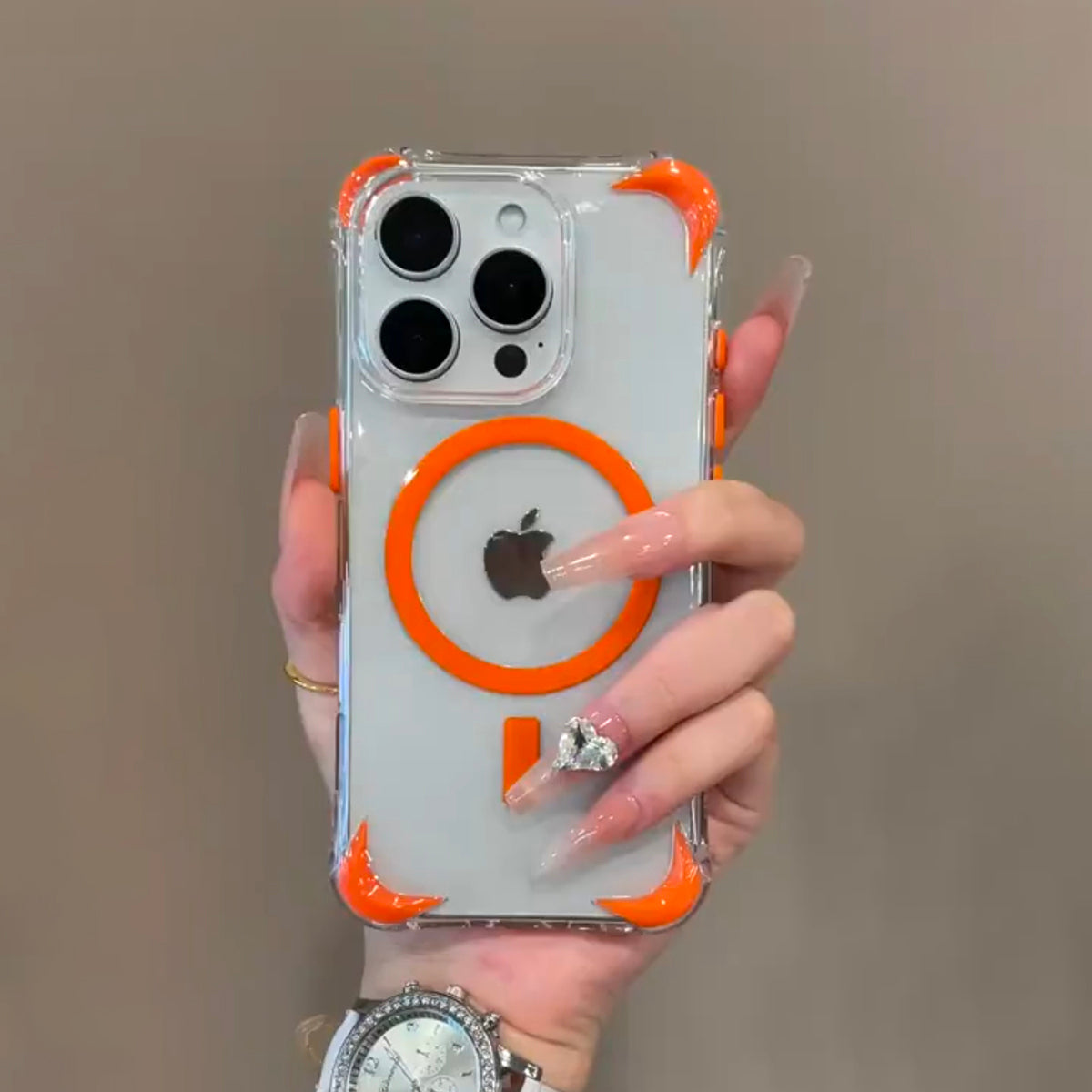 Transparent Magnetic iPhone Case
