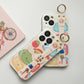 iPhone Series - Adorable Charm Strap Case