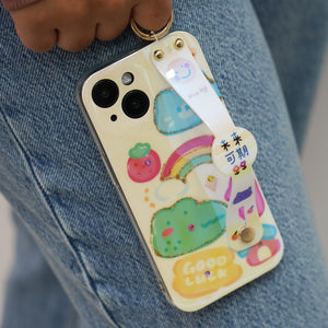 iPhone Series - Adorable Charm Strap Case