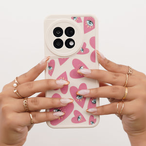 OnePlus Series- Heart Eyes Case