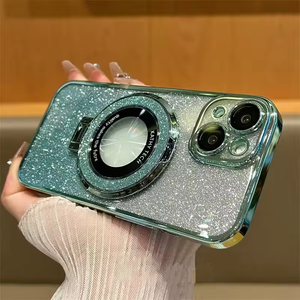 SparkleGrip Armor – Teal Glitter Edition