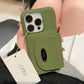 Retro Leather Flip Card Holder Case