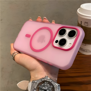 Translucent Magsafe Case - Pink