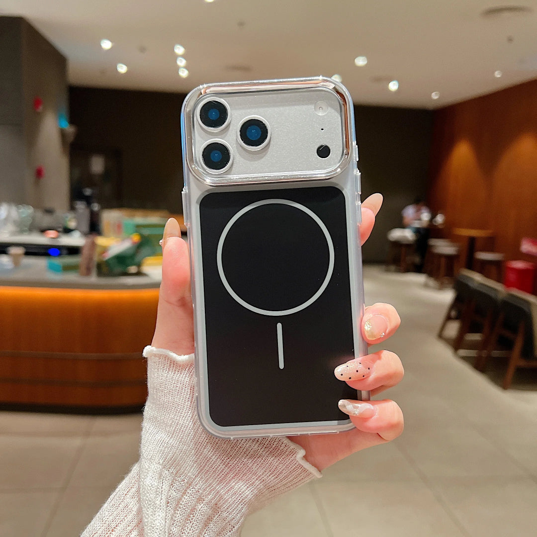 AeroMag Transparent Bumper Case - Black