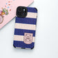 iPhone Series - Snuggly Stripe Bear Case