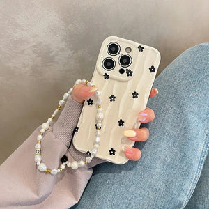 WaveBloom Bead-Strap Case.