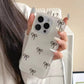 Bow Doodle Case-White