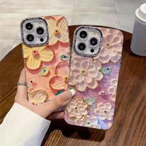 iPhone 14 Series - Oil Painting Floral Case