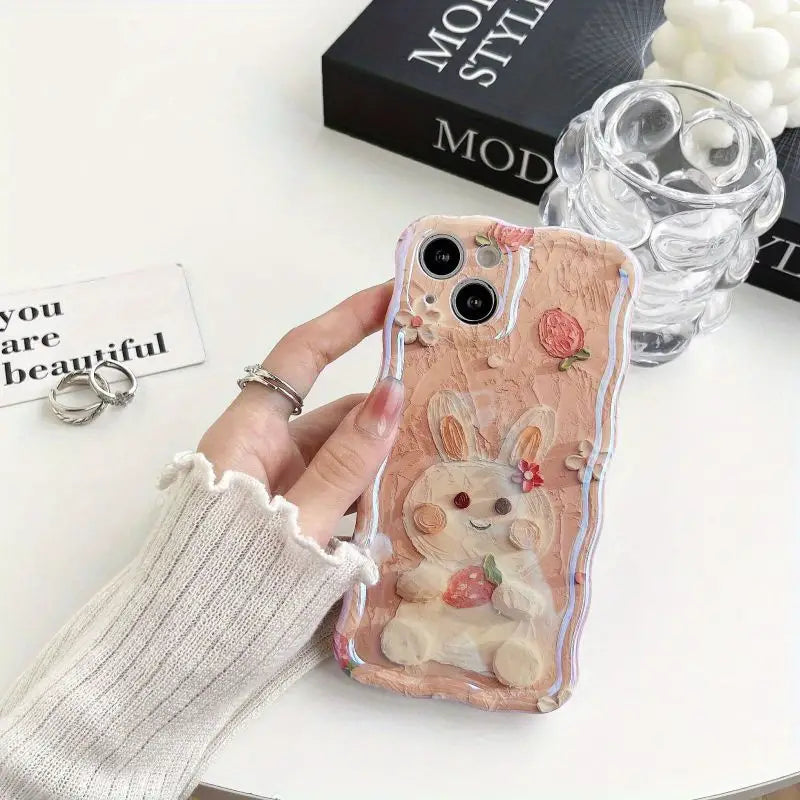 iPhone 14 Series - Twisted Frame Rabbit Case