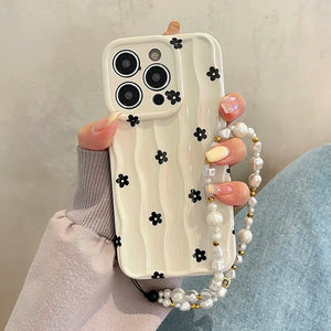 WaveBloom Bead-Strap Case.