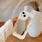 iPhone Series - Luxe Rabbit Mirror Case