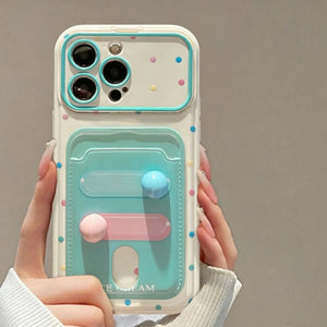3D Sphere Card Holder Case