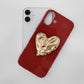 iPhone Series- Golden Heartbeat Case