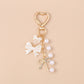 Cherry Blossom Bunny KeyChain