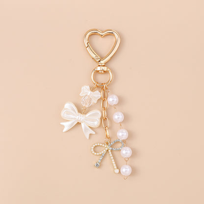 Cherry Blossom Bunny KeyChain
