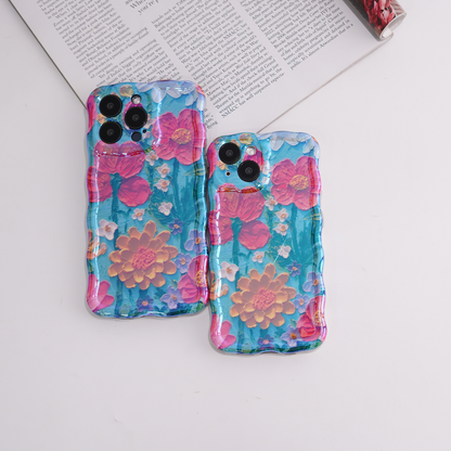 iPhone - Wavy Floral Case