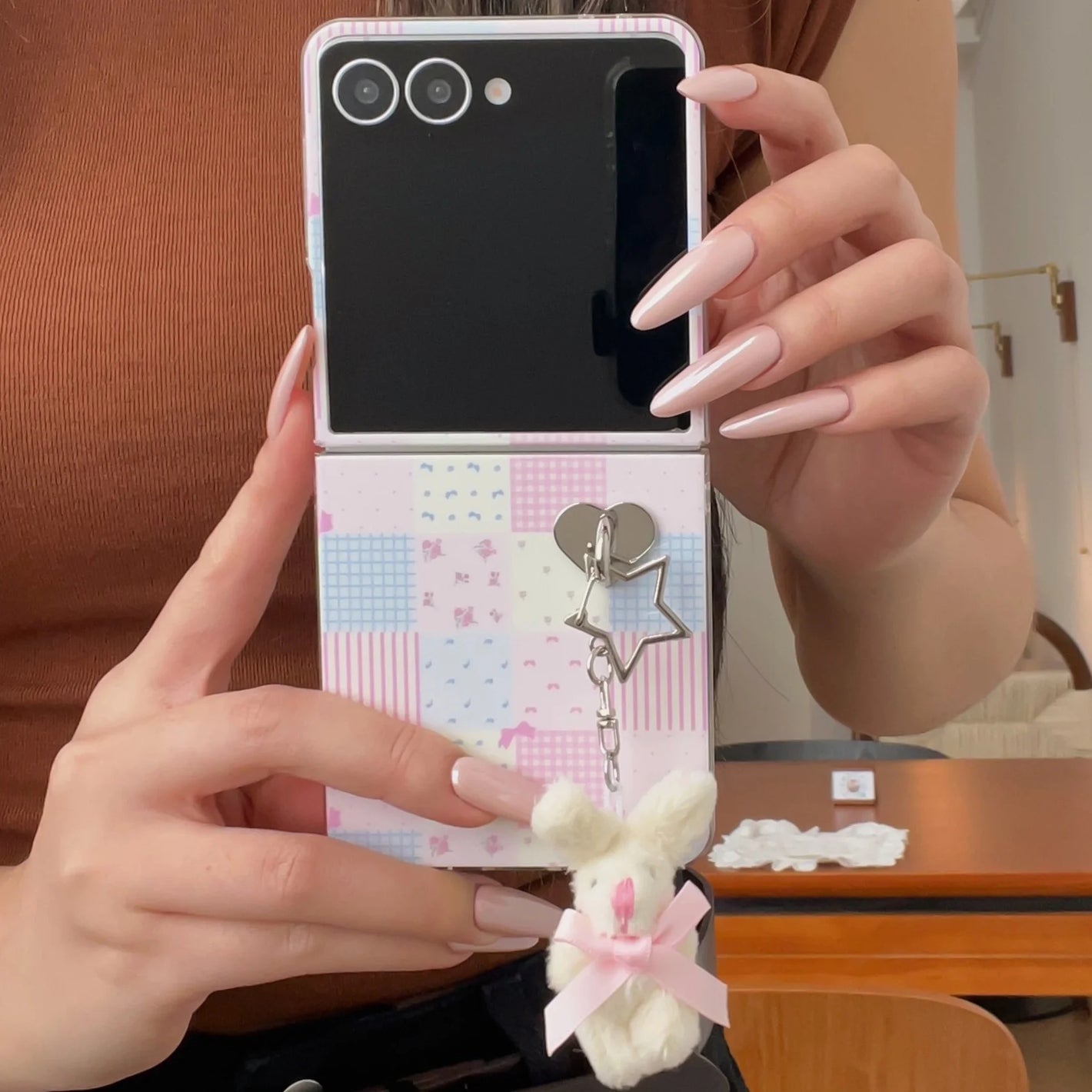 Kawaii Bunny Charm Case