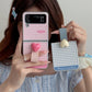 Soft Pastel Love Flip Case