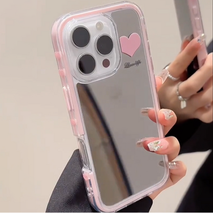 Reflective Mirror Chrome Phone Case