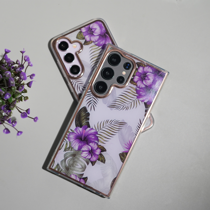 Galaxy S Series - Unique Floral Design Case