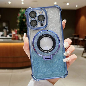 SparkleGrip Armor – Blue Glitter Edition