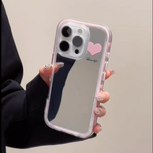 Reflective Mirror Chrome Phone Case