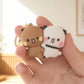 Cute Bestie Bear Keyring Charm