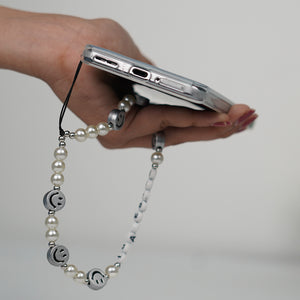 Galaxy S Series - Floral Pearl Case with Lanyard.
