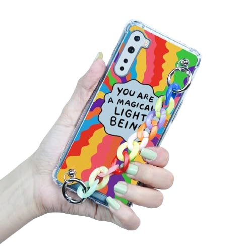 Galaxy S Series - Colorful Case with Chain Bracelet