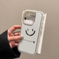 Love Yourself Smiley Phone Case - White