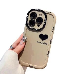 Lucky Heart Soft Case - Black