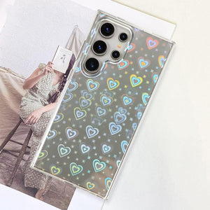 Laser Love Heart Case