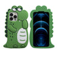 iPhone 15 Series- Cute Crocodile Soft Silicone Case