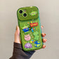 iPhone 14 Series - Flip Mirror 3D Cartoon Case