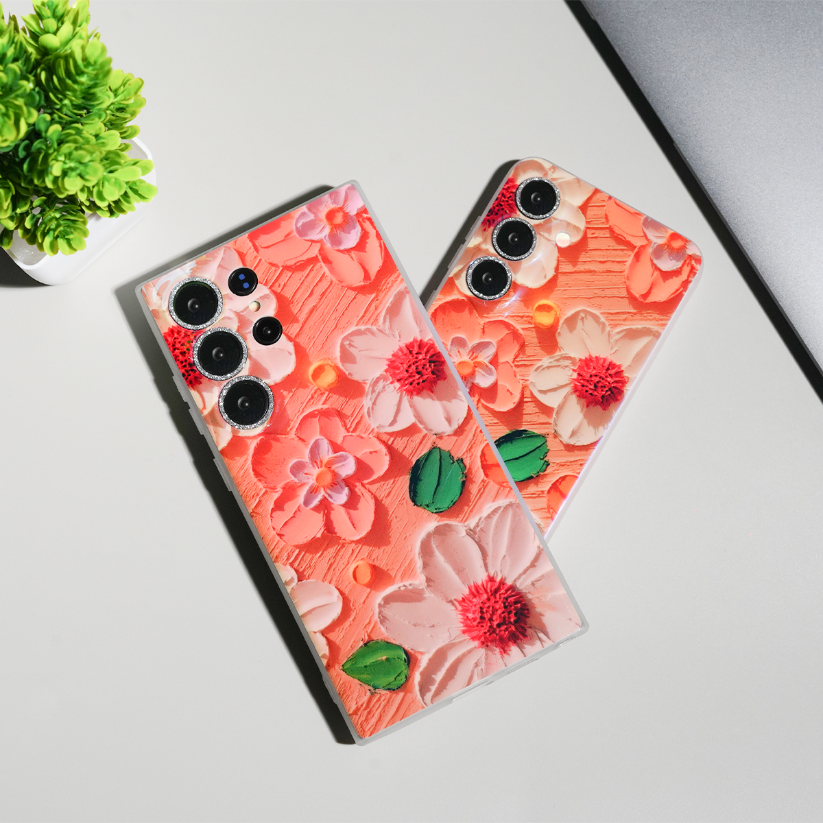 Galaxy S Series - BloomGuard 3D Floral Case