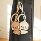 Cute Bestie Bear Keyring Charm
