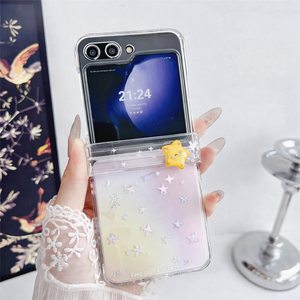 Aurora Sparkle Flip Case