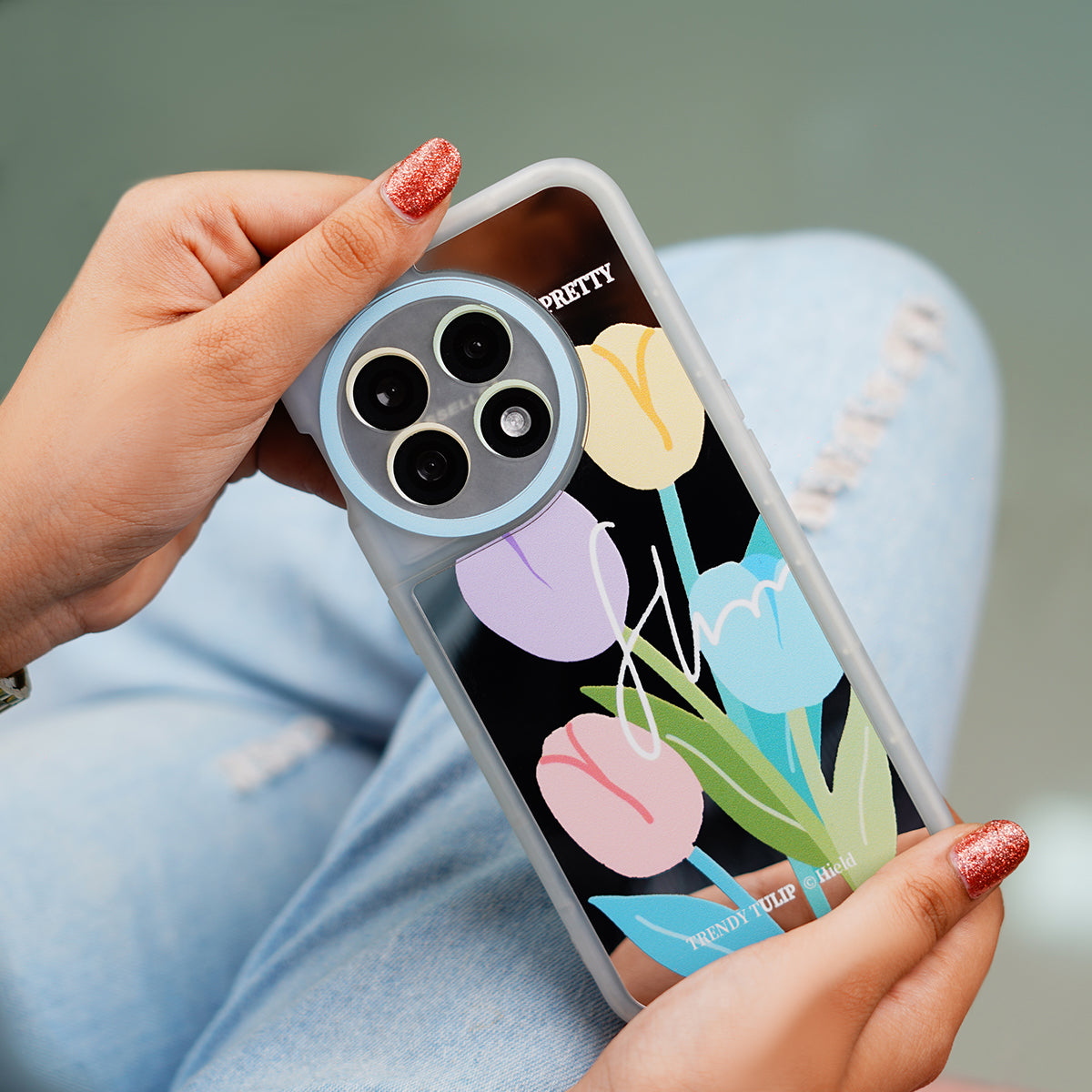 OnePlus Series - Tulip Floral Case