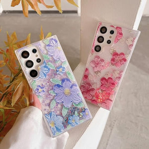 Glitter Flower Luminous Case