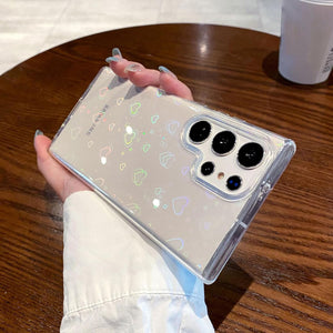Laser Love Heart Case