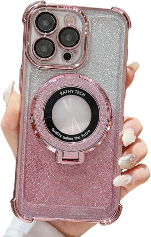 SparkleGrip Armor – Pink Glitter Edition