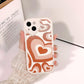Retro Ripple Heart Case