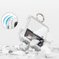 Crystal Clear Magsafe Metal Ring Holder Case