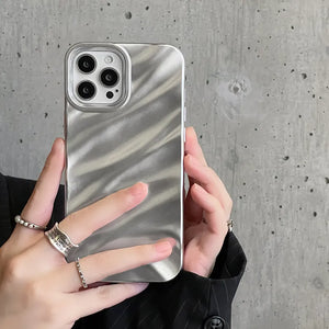 Wave Armor Case - Silver